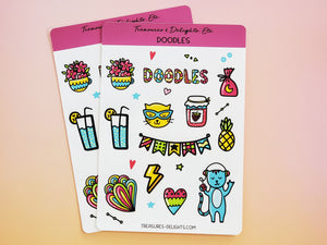 Doodles Sticker Sheet