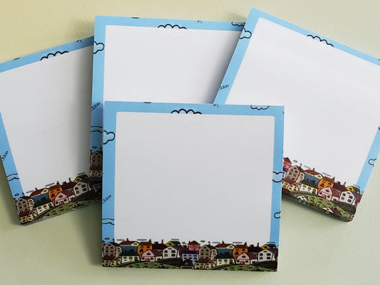 Charming Village Sticky Notes