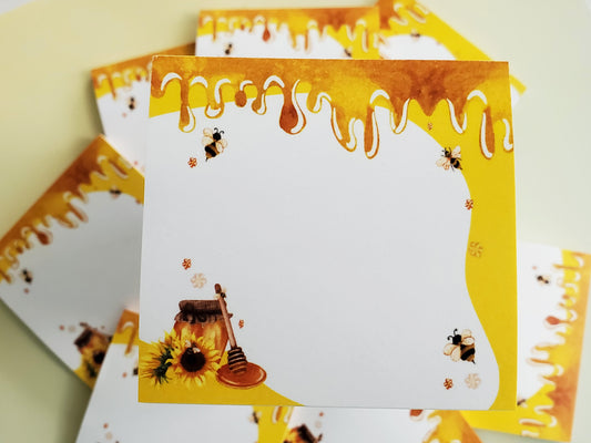 Bees & Honey Sticky Notes