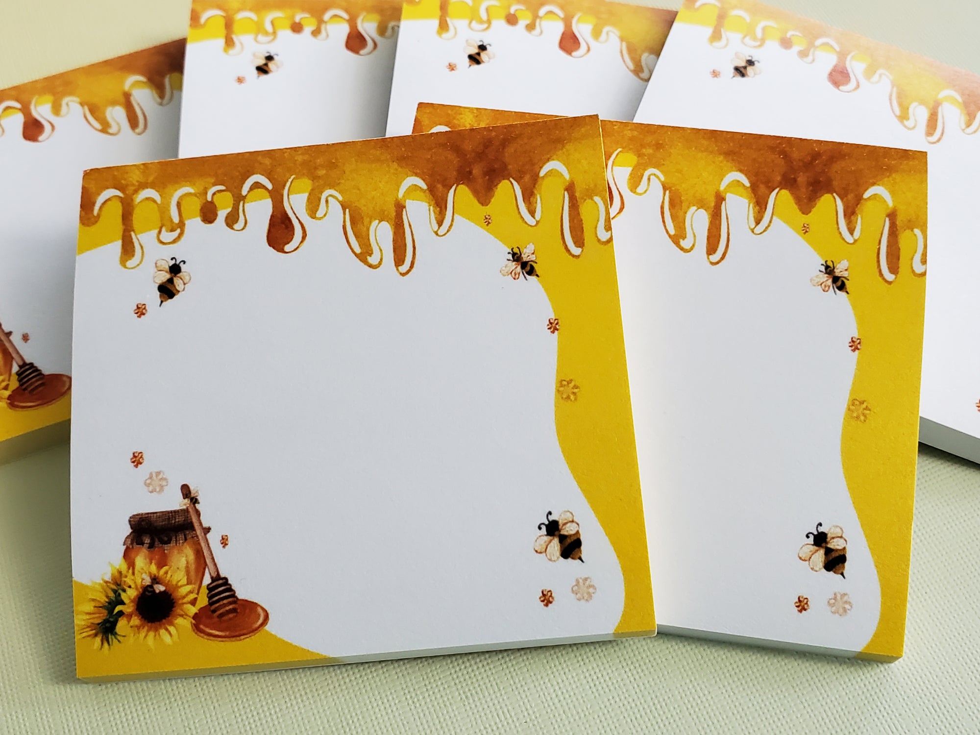 Bees & Honey Sticky Notes