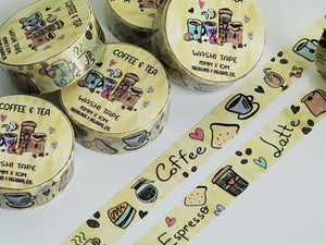 Coffee & Tea Washi Tape