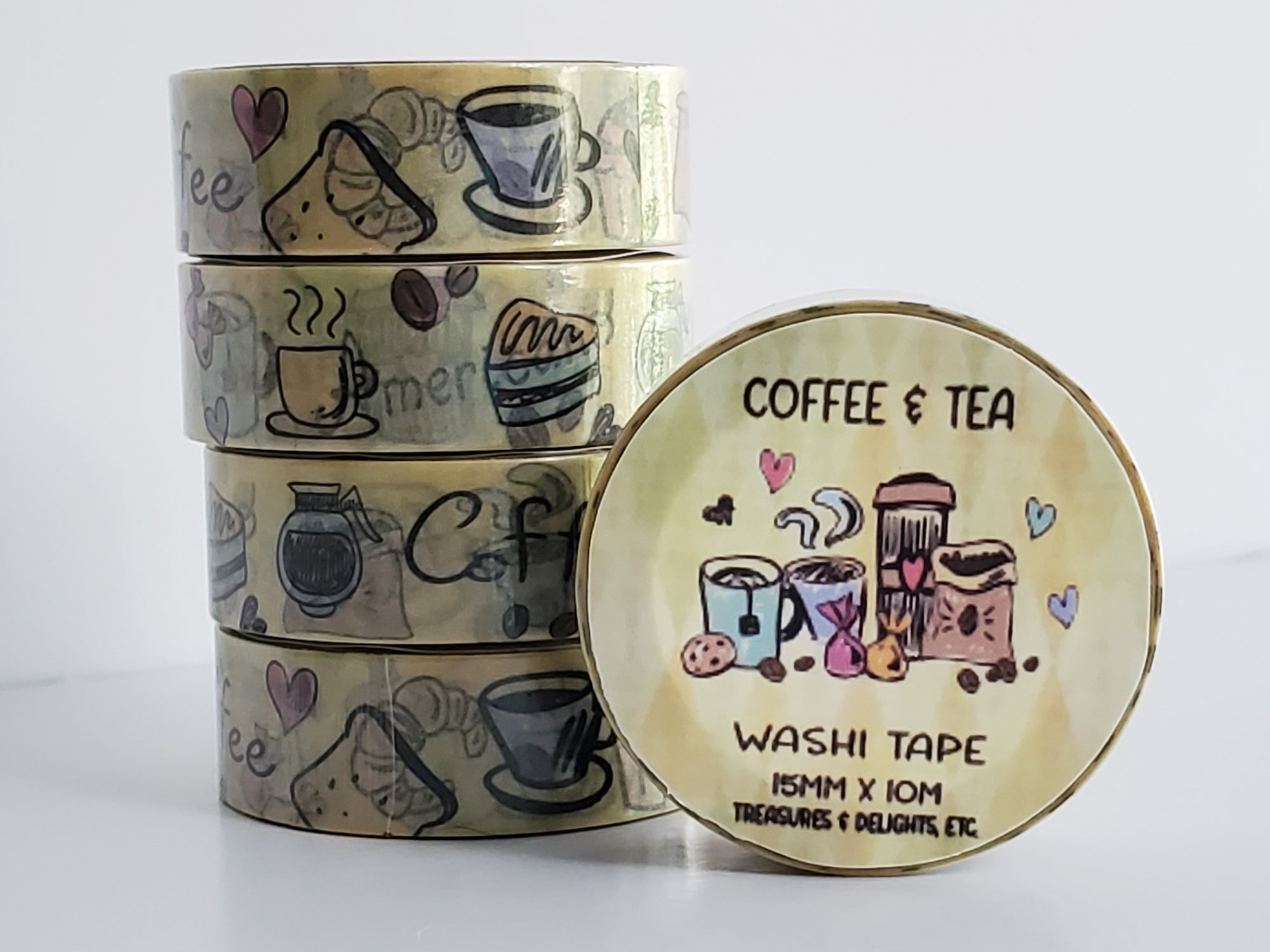 Coffee & Tea Washi Tape