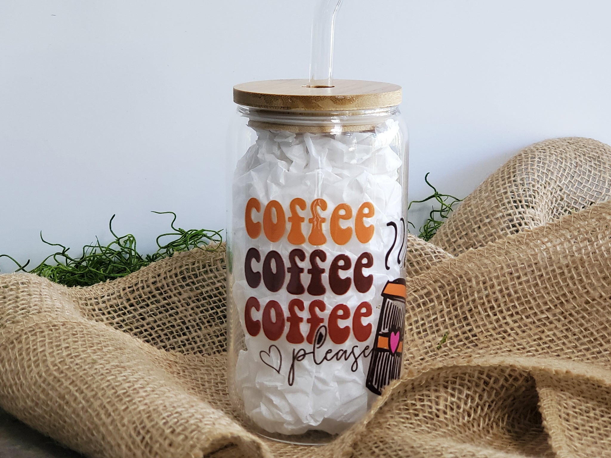 Coffee Break Mason Jar Gift - The Gunny Sack