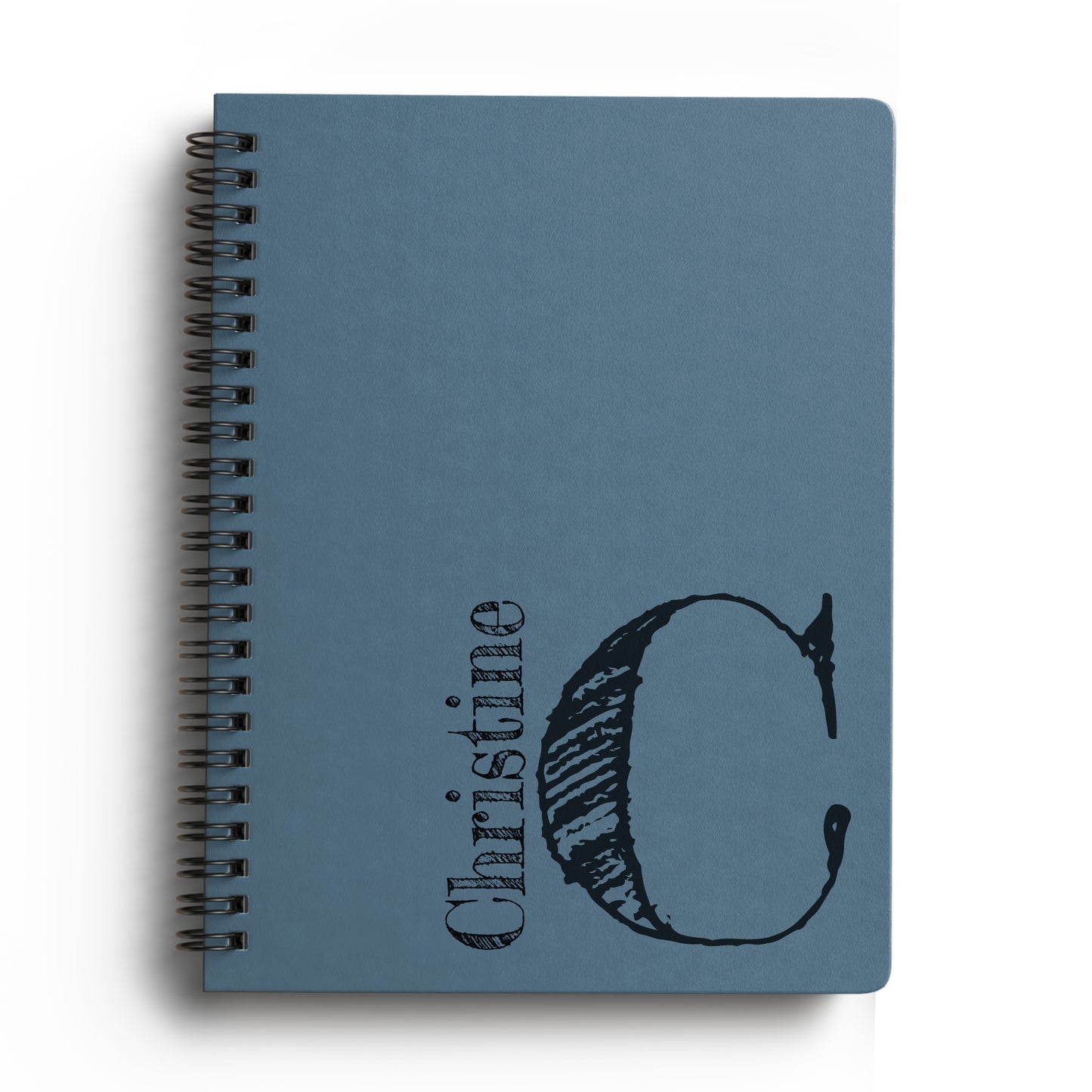 Monogram Softcover Spiral Notebook