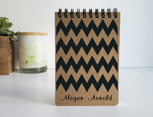 Chevron Personalized Reporter Notepad