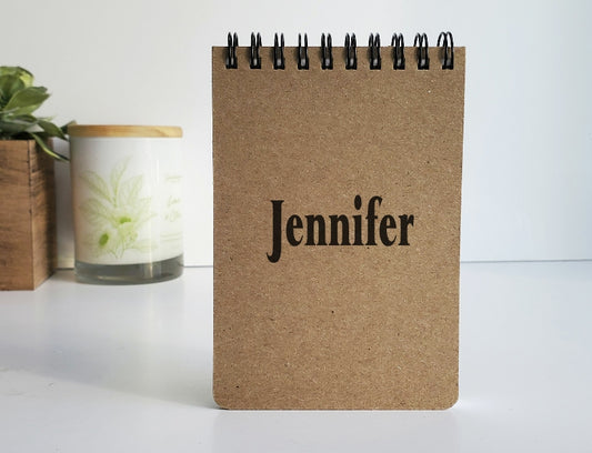 Personalized Spiral Memo Notepad