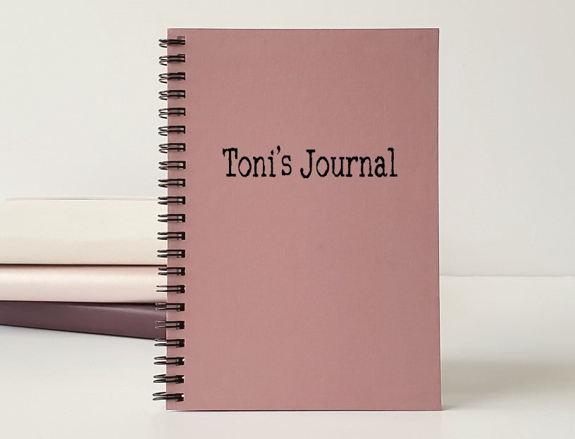 Spiral Notebooks, Custom Notebooks and Journals