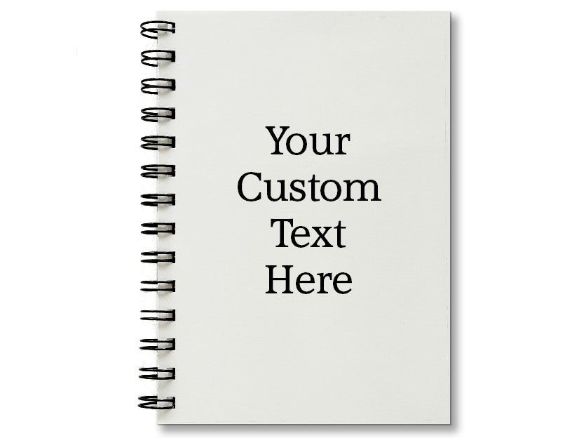 RESERVED LISTING FOR KALEY - Personalized Notebook - Your Custom Text