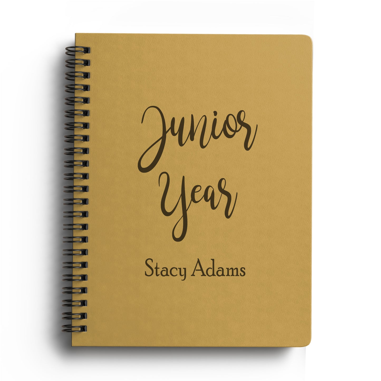 School Year Softcover Spiral Notebook