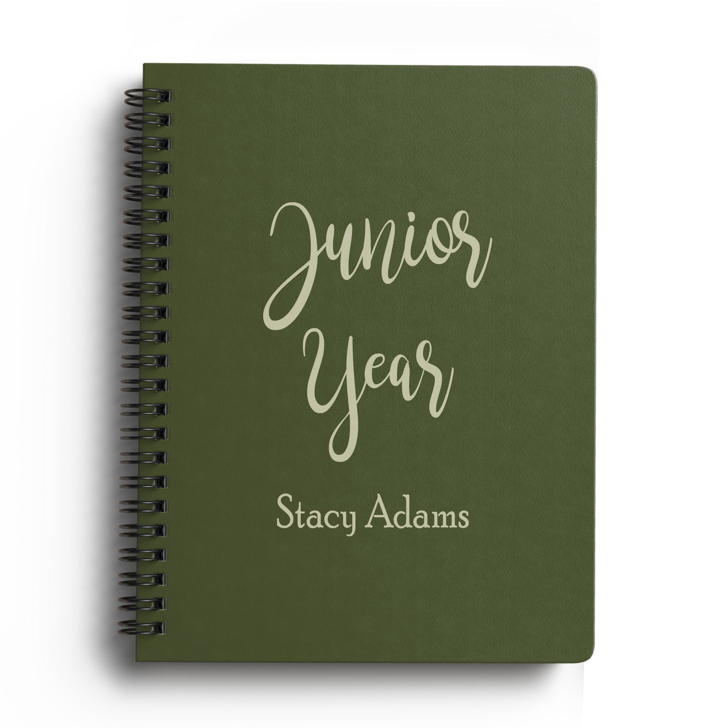 School Year Softcover Spiral Notebook