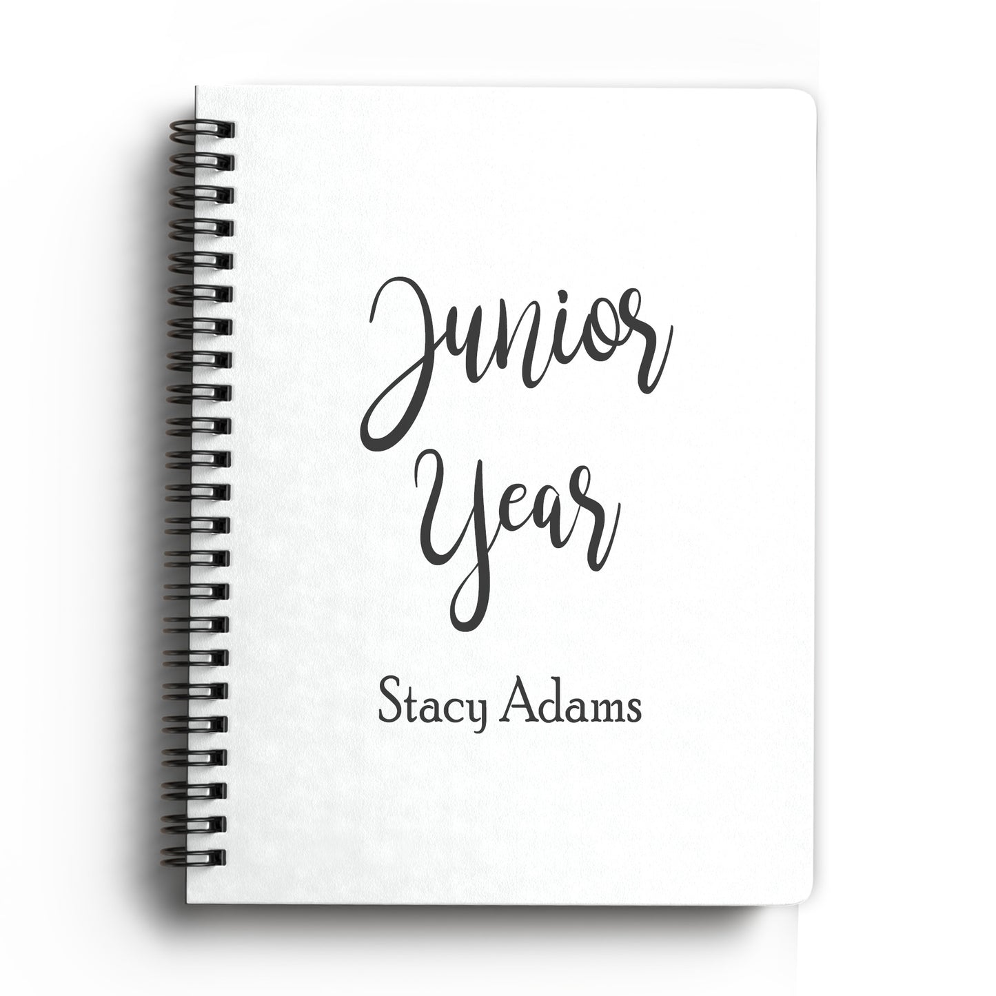 School Year Softcover Spiral Notebook