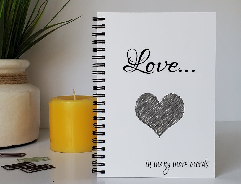 Love in Many More Words Journal
