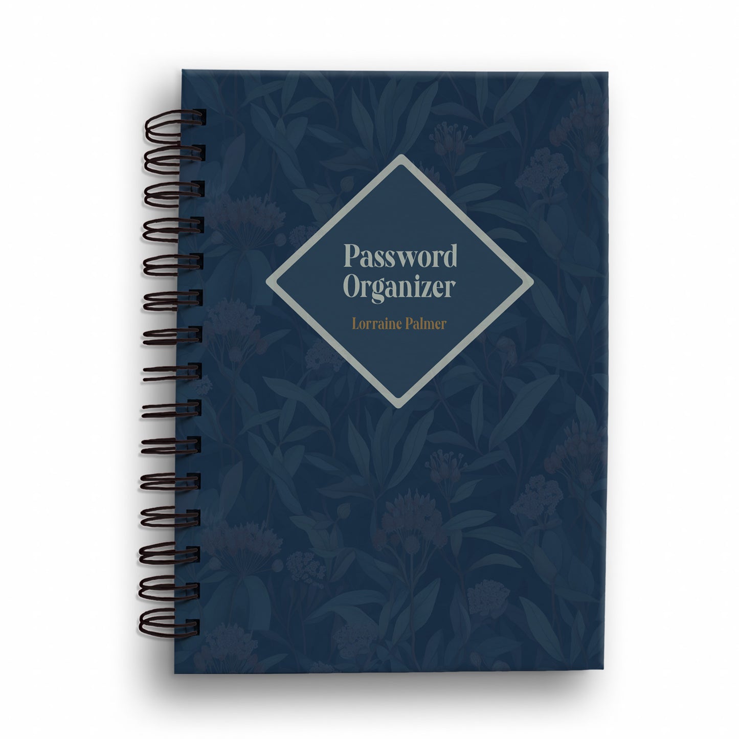 Floral Wildflowers Password Organizer