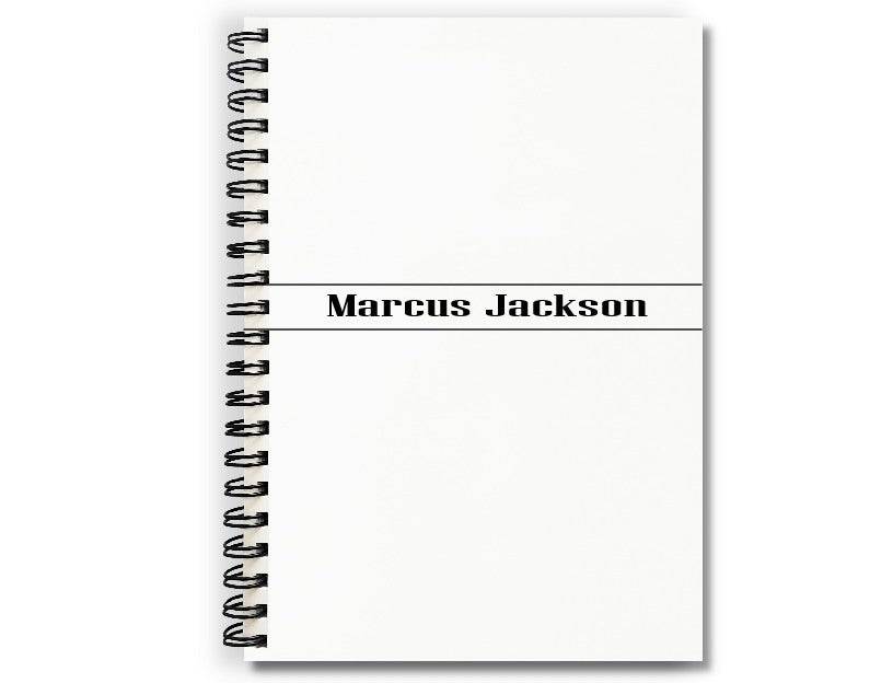 Personalized Name Notebook (Niagara)