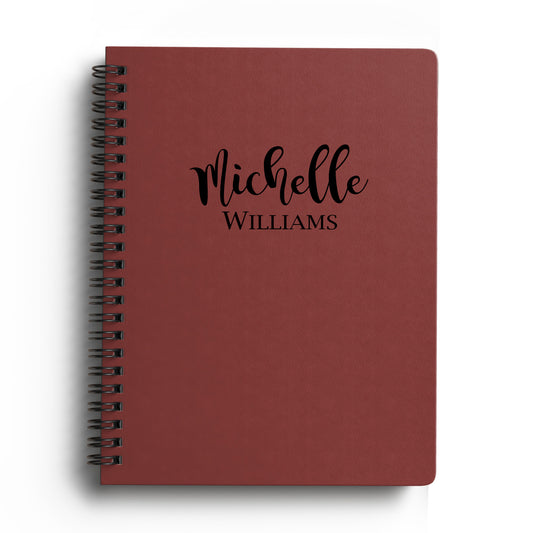 Softcover Spiral Notebook