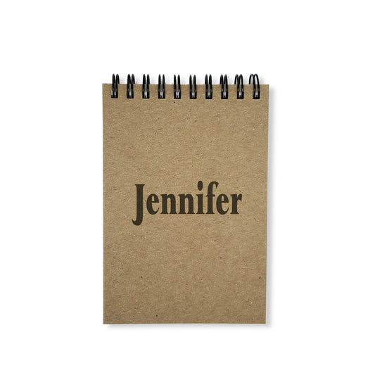 Personalized Spiral Memo Notepad