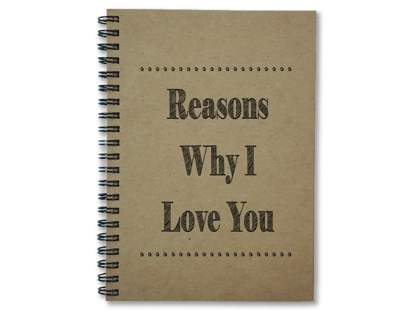 Reasons Why I Love You Journal