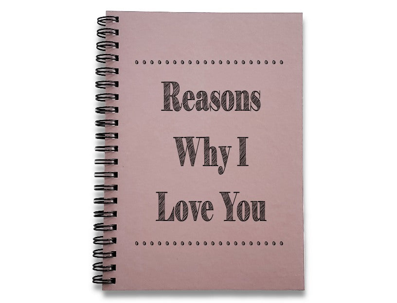 Reasons Why I Love You Journal