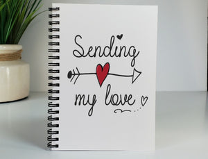 Sending my love Journal