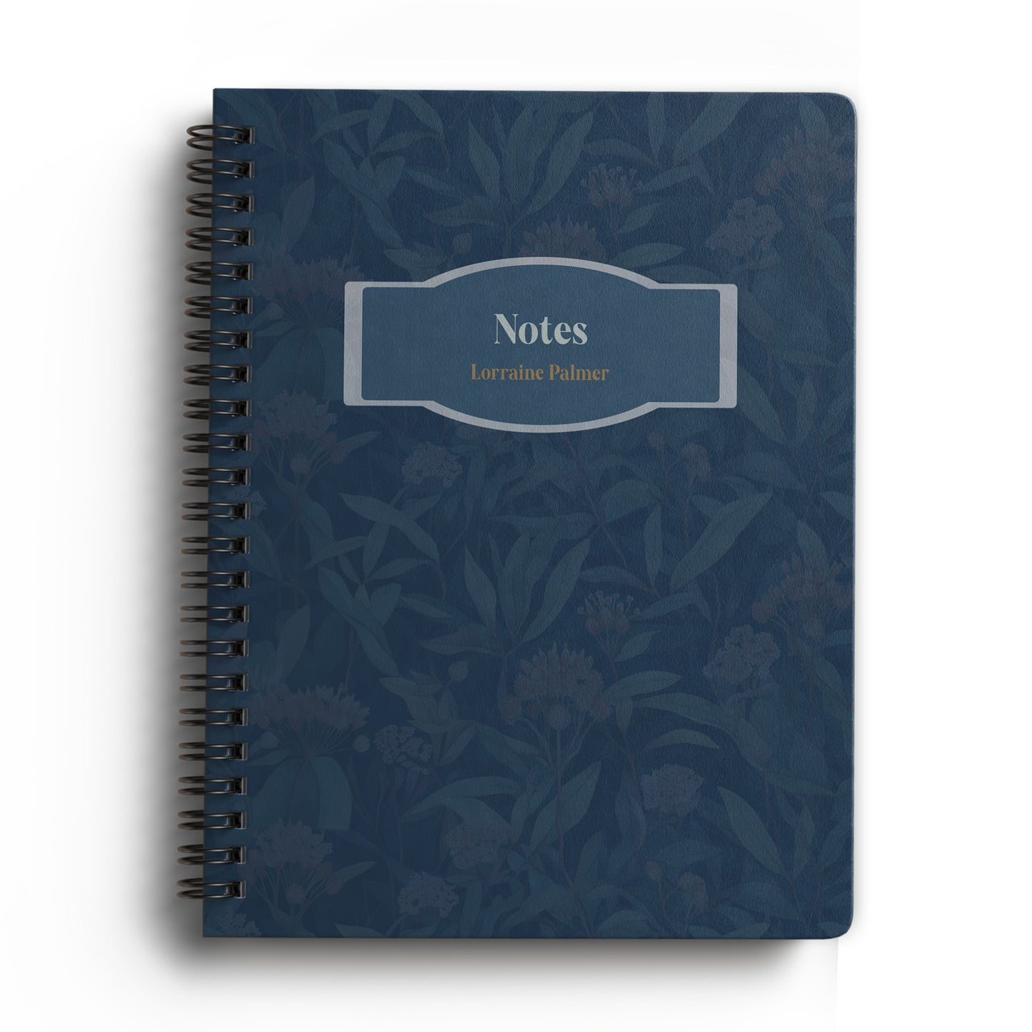 Floral Wildflowers Softcover Spiral Notebook