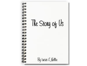 The Story of Us Personalized Journal
