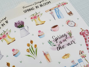 Spring in Bloom Sticker Sheet