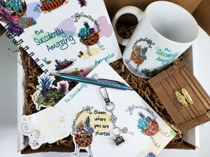 Be Succulently Amazing (GIRAFFE LOVER) Stationery Gift Set