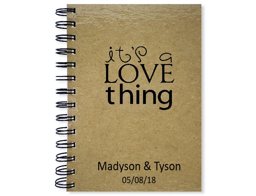 It's a Love Thing Couples Journal