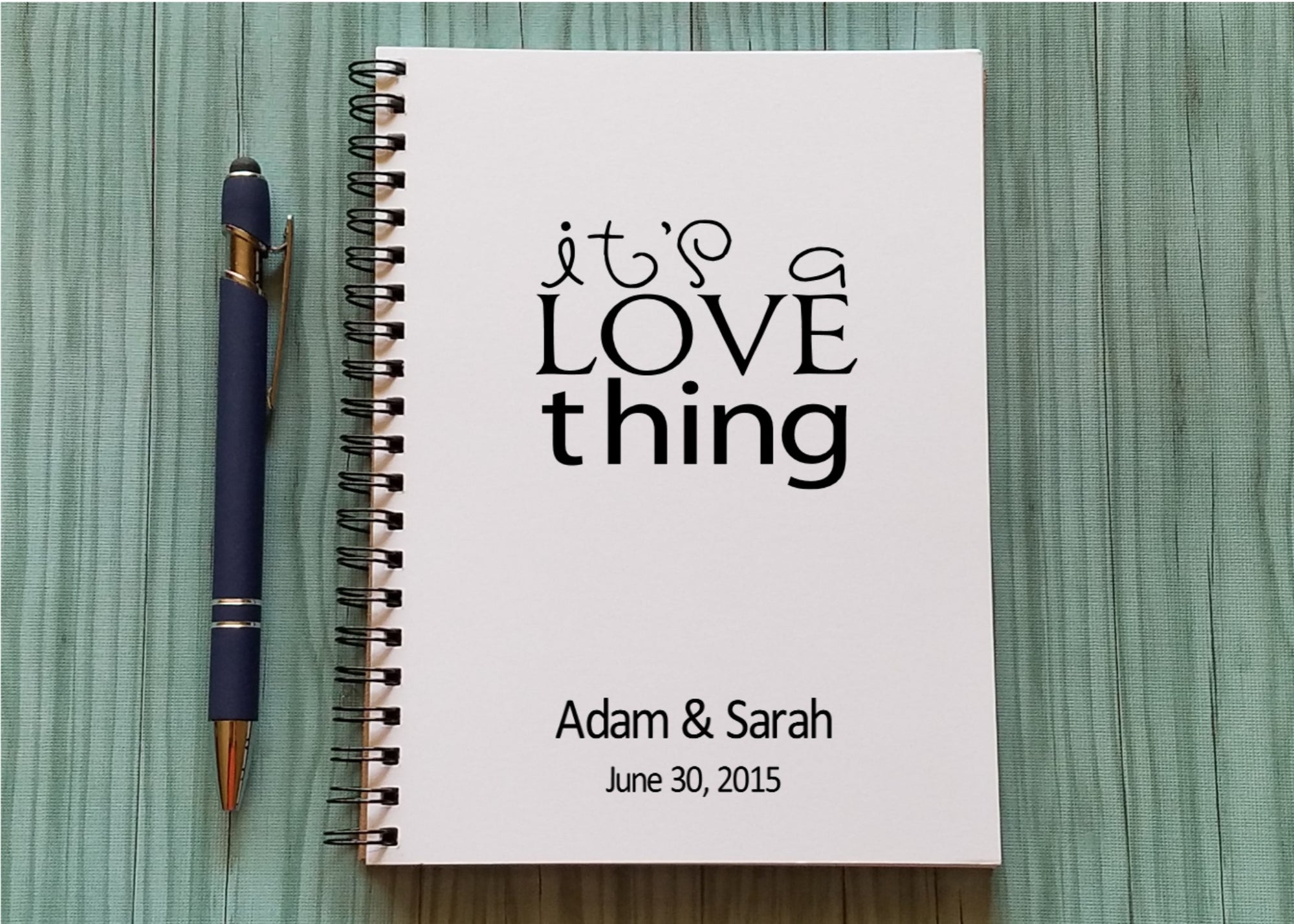 It's a Love Thing Couples Journal
