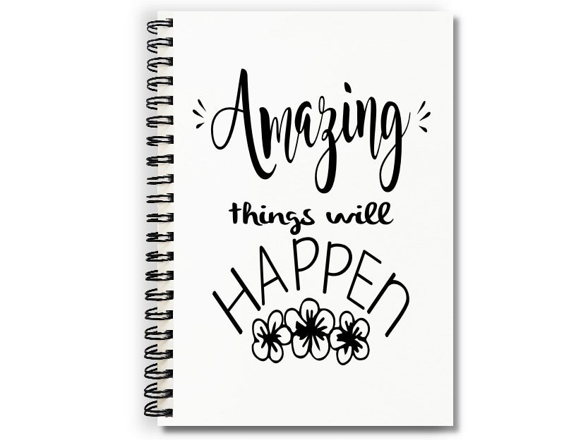 Amazing Things Will Happen Journal