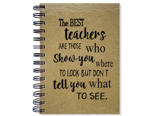 The best teachers show you Journal