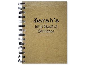 Little Book of Brilliance Personalized Journal