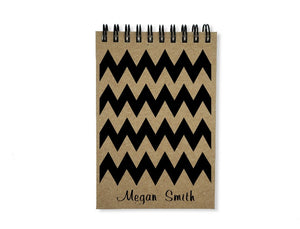 Chevron Personalized Reporter Notepad