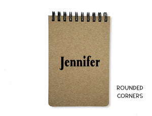 Personalized Spiral Memo Notepad