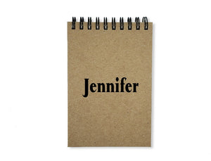 Personalized Spiral Memo Notepad