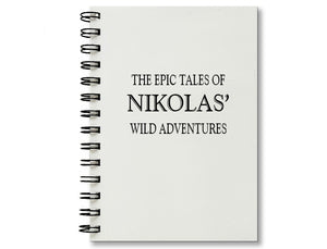 Epic Tales Personalized Journal