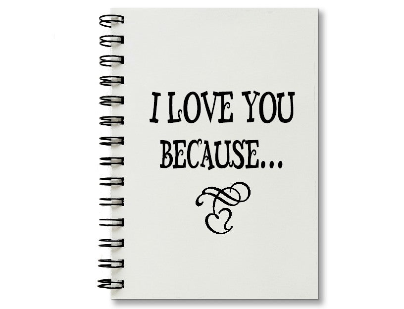 I Love You Because Journal
