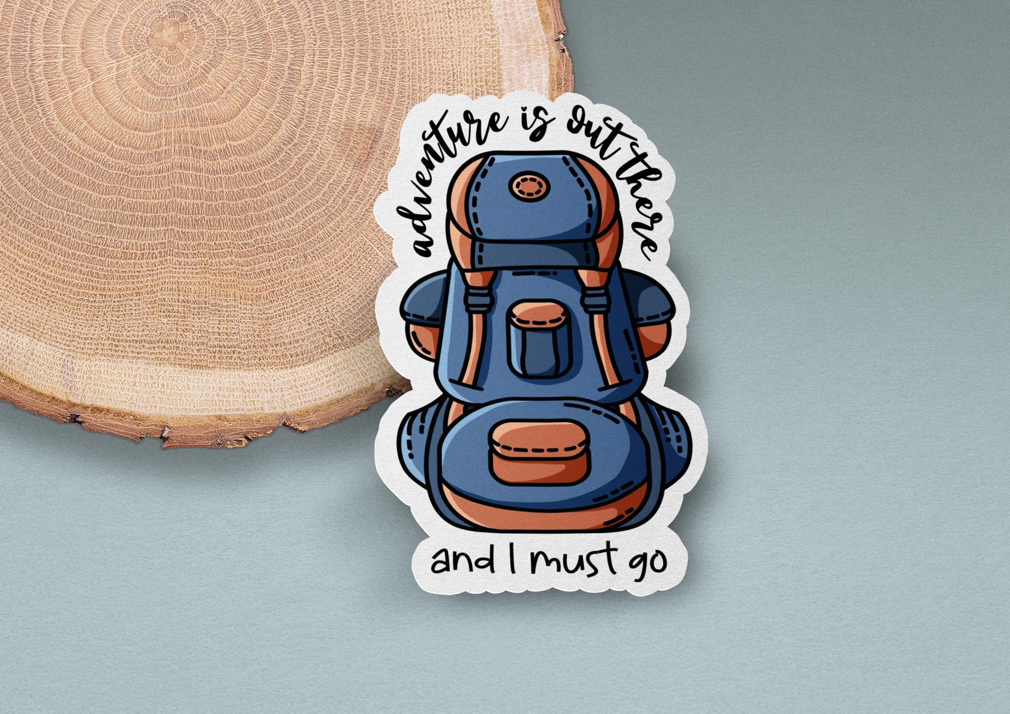 Adventure Is Out There Sticker