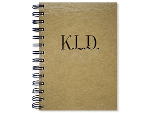 Personalized Notebook - Initials