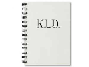 Personalized Notebook - Initials