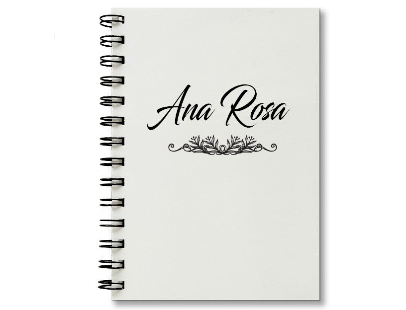 Personalized Journal with Name (Laurels)