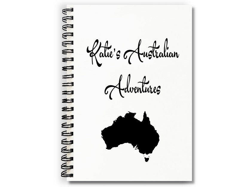 Australian Adventures Personalized Journal