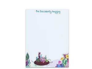Be Succulently Amazing (DOG LOVER) Notepad