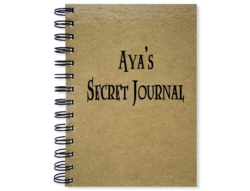 [Custom Name's] Secret Journal