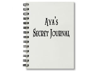 [Custom Name's] Secret Journal