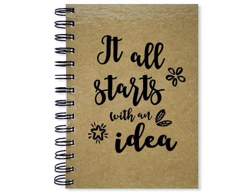 Starts With an Idea II Notebook
