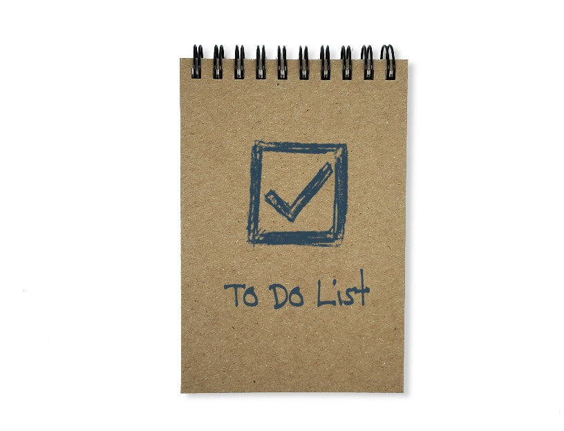 To Do List Spiral Memo Notepad