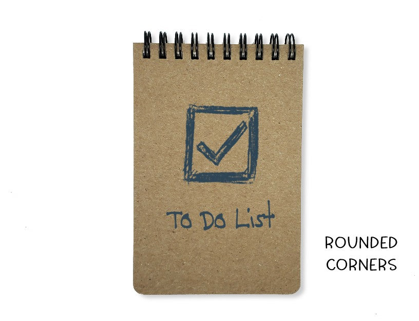 To Do List Spiral Memo Notepad